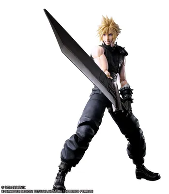 Produktbild von Square Enix - Final Fantasy VII Rebirth Play Arts Kai - Cloud Strife 27 cm