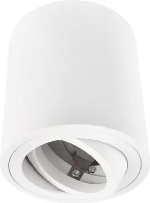 Produktbild von Ledvion - LED Aufbauspots Rund, Dimmbare, Weiß ø80mm, IP20, GU10 Fassung, Deckenleuchte