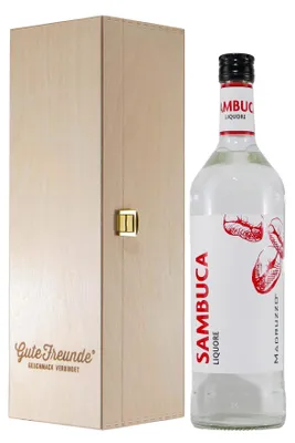 Produktbild von Madruzzo Sambuca mit Geschenk-Holzkiste