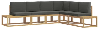 Obrázok produktu pre vidaXL Zahradná sedacia súprava, 4-dielna, biela a antracitová, polyester