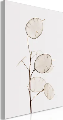 Produktbild von Vliesstoff Leinwandbild - Sunny Direction (1 Part) Vertical 60x90 cm Blumen b-B-0614-b-a