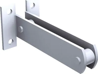 Produktbild von Einstelllasche 5046 MANTION für 2 Schienen 50 x 40 mm - 5046