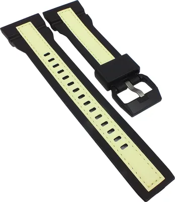 Produktbild von Casio G-Shock Uhrenarmband Resin schwarz/neongrün GBA-800LU-1A1