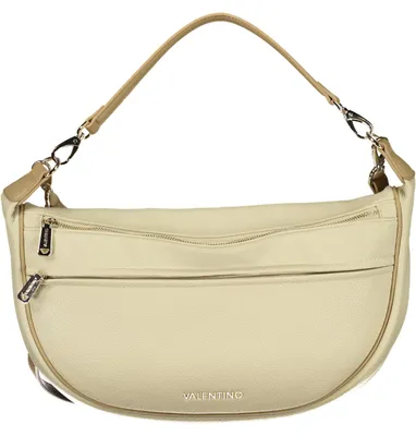 Immagine prodotto di Borsa da donna beige con cinturini versatili e realizzata in materiale riciclato