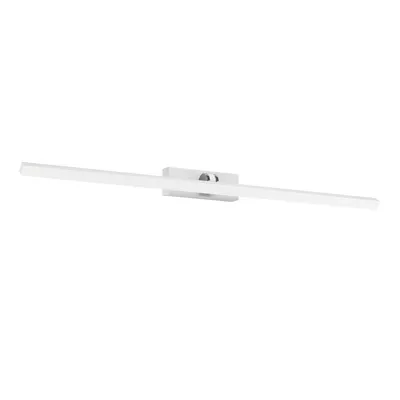 Produktbild von EGLO Verdello, Chrom, Weiß, Kunststoff, IP44, Badezimmer, Rechteck, 1 Lampen