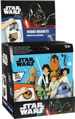 Zdjęcie produktu dla Magnes na lodówkę Star Wars 1szt.mix