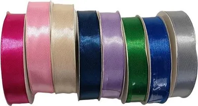Obrázek produktu pro Dekorační saténová stuha 15mm - mix barev.