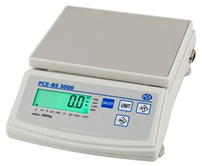 Immagine prodotto di PCE Instruments PCE-BS 3000 Bilancia di precisione calibrabile altamente accurata