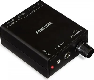 Produktbild von Fonestar FDA-1A - Kopfhörerverstärker mit stufenloser Lautstärkeregelung, 2 Ausgänge