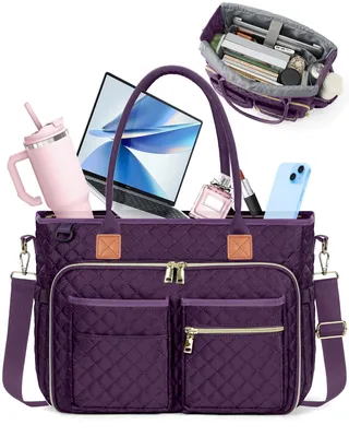 Immagine prodotto di Borsa grande per laptop, ideale per lavoro e studio, con tasca termica isolante