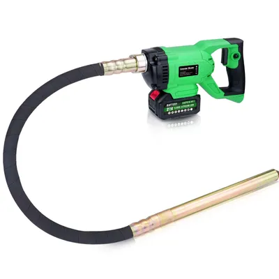 Produktbild von Akku Betonrüttler 6000U/min 850W Bürstenlos Betonverdichter mit 2 m Schlauch, Ø 35mm, Flaschenrüttler Kompatibel mit Makita 18V Akku (Ohne Batterie)