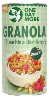 Zdjęcie produktu dla OneDayMore Granola Pistacja & Malina 400g
