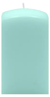 Produktbild von Quader Kerzen Türkis 15 x Ø 6/6 cm, 4 Stück