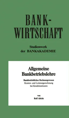 Produktbild von Bankbetriebliches Rechnungswesen