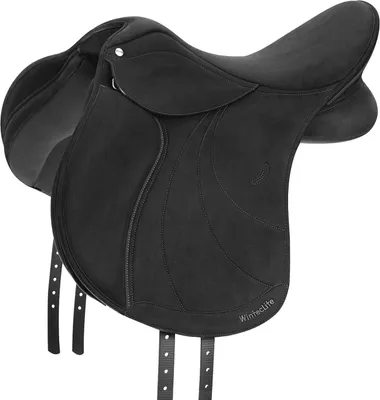 Produktbild von Wintec Sattel WintecLite D'Lux Vielseitigkeitssattel Schwarz 17,5''/ 44 cm