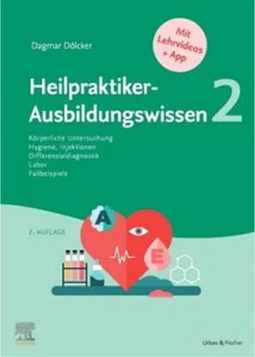Produktbild von Heilpraktiker-Ausbildungswissen 2