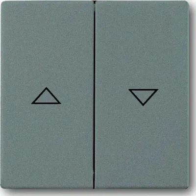 Produktbild von Busch-Jaeger 1751-0-3020, Tasten, Grau, Kunststoff, 63 mm, 63 mm, 1 Stück(e)