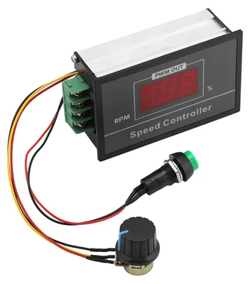PWM DC-Motor Drehzahlregler 6-60V 30A mit Display