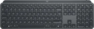 Produktbild von Logitech MX Keys for Business Tastatur kabellos grau, schwarz