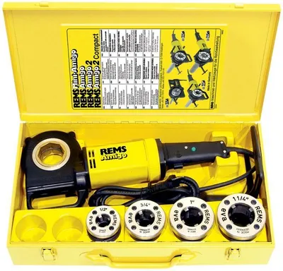 Produktbild von Rems Elektr. Gewindeschneidkluppe Amigo Set R1/2-1.1/4