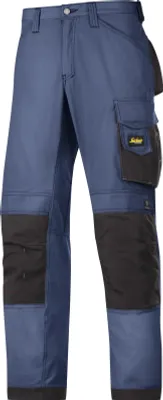 Produktbild von Snickers: 3313 Rip-Stop™ Hose ohne Holstertaschen -navy-schwarz 9504-62
