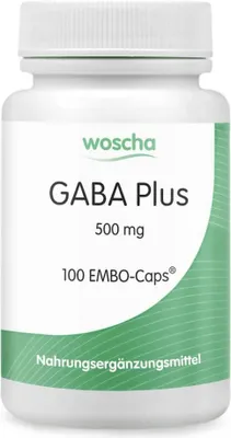 Produktbild von Woscha Gaba Plus 500 mg - 100 Embo-Kapseln