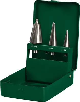 Produktbild von PARKSIDE® HSS Bohrer Set (Blechschälbohrer- Satz 3-tlg.)