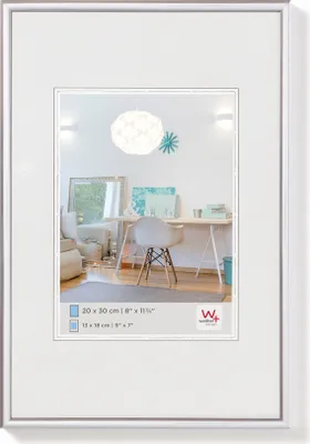 Produktbild von Walther Design Bilderrahmen New Lifestyle 60x80 cm Silbern