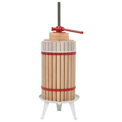 Immagine prodotto di vidaXL Set di 2 pezzi per torchio e tritatutto per frutta e vino