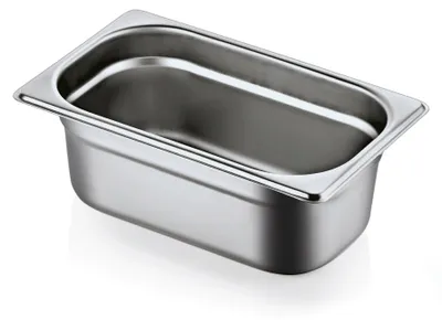Produktbild von GSP Behälter GN 1/4 100 Edelstahl Gastronomiebehälter Gastronormbehälter