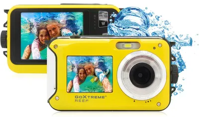 Produktbild von EASYPIX® GoXtreme Reef Unterwasserkamera gelb 24,0 Mio. Pixel