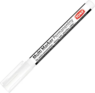 Zdjęcie produktu dla Marker Permanentny Toma Biały Multi 1,5mm TO-33301