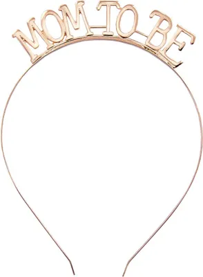 Produktbild von Oblique Unique Haarreifen Mom To Be Haarreif für Baby Shower Baby Party Mädchen Junge in rosé gold Metall