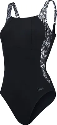 Produktbild von Speedo Shaping LunaLustre Badeanzug für Damen, Farbe:Schwarz, Größe:48