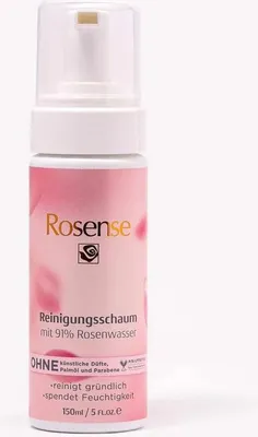 Produktbild von Rosense Reinigungsschaum mit Rosenwasser - 150 ml