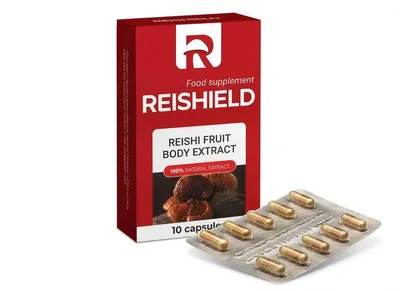 Obrázok produktu pre Doplnok stravy Reishield | 10 kapsúl