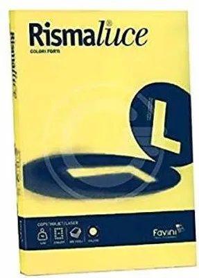 Zdjęcie produktu dla Favini Rismaluce papier do drukarki A3 (297x420 mm) 200 arkuszy żółty