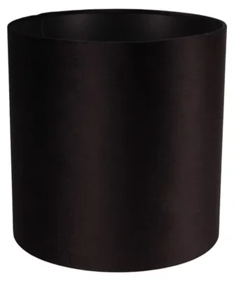 Produktbild von Lampenschirm, 30 cm Durchmesser, zylindrisch, schwarz, aus Stoff