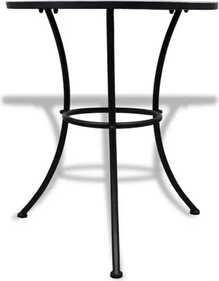 Produktbild von vidaXL Bistrotisch Blau und Weiß 60 cm Mosaik