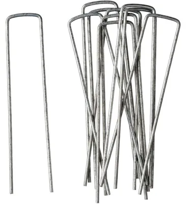 Image de Agrafes métalliques - H 14 x 3 cm