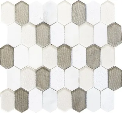 Produktbild von Glasmosaik XCM IN69 mix beige 30,5x29,5 cm