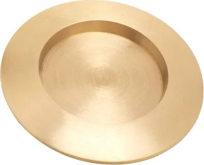 Produktbild von Kerzenteller Ø10cm Gold Stumpenkerzen Kommunion Taufkerzen Hochzeit Deko 2820