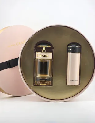 Produktbild von Prada Candy L'Eau Eau de Toilette 50 ml + Body Lotion 75 ml Geschenksets