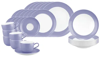 Produktbild von Seltmann Weiden Liberty Pure Colors Kombiservice 30-teilig - Grape Purple