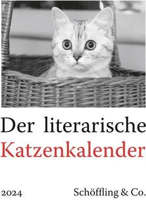 Obrázek produktu pro Literární kočičí kalendář 2024 - Originál