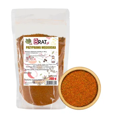 Zdjęcie produktu dla Przyprawa węgierska 200g Brat.pl