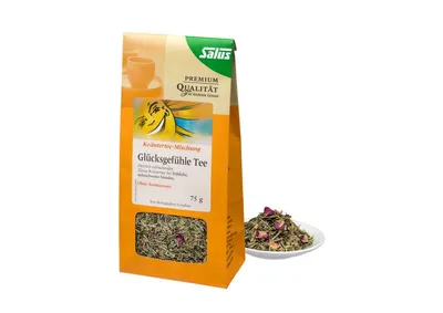 Zdjęcie produktu dla Salus Glücksgefühle Tea, mieszanka herbat ziołowych 75 g