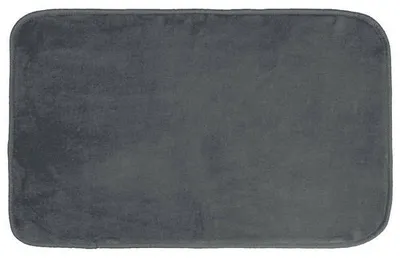 Obrázek produktu pro Podložka na koupelnu VITAMINE, 45 x 75 cm, tmavá šedá