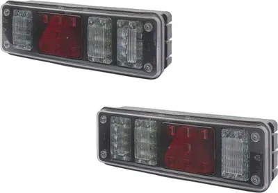 Obrázok produktu pre Sada zadných svetiel ľavá pravá 24 V LED HELLA vhodná pre rôzne vozidlá.