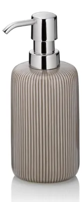 Image de KELA Distributeur de savon Ava céramique gris 350 ml KL-24422